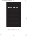 Samsung HNR2115RB User Manual