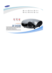 Samsung SP-A400B User Manual