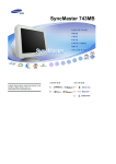 Samsung 743MB User Manual