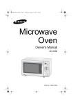 Samsung MC1360WA User Manual