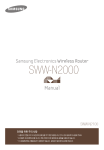 Samsung SWW-N2000 User Manual