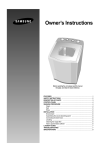 Samsung WS7500A1 User Manual