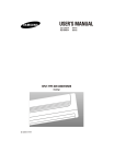 Samsung AS18WA User Manual