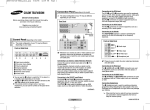 Samsung CS-21T40MV User Manual