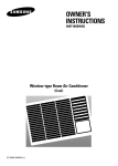 Samsung AWT18SBWDC User Manual