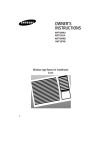 Samsung AWT12FKA User Manual