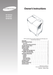 Samsung WT1007AG User Manual