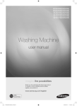 Samsung WF0854W8N User Manual