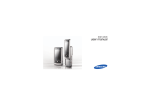 Samsung G808 User Manual