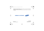 Samsung F508 Black User Manual