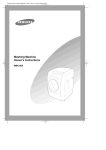 Samsung WM1245A User Manual