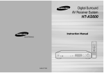 Samsung HT-AS600 User Manual