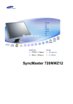 Samsung 720NWZ8 用户手册