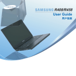 Samsung NP-R458 User Manual (FreeDos)