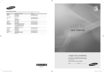 Samsung LA32B350F1D User Manual