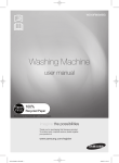 Samsung WD10F8K9ABG Washer Dryer
Wash Up to 16kg on a selected cycle^ User Manual