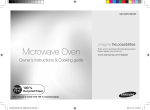 Samsung 45L Convection Microwave Stainless Steel (MC455THRCSR )
 User Manual