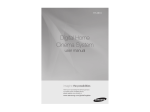 Samsung HT-X810 User Manual