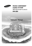 Samsung MM-ZB9 User Manual