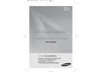 Samsung MM-A24T User Manual