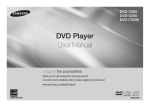 Samsung DVD-C550 User Manual