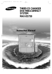 Samsung MAX-DS750 User Manual