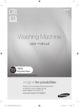 Samsung WA95W9 manual de utilizador