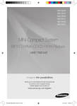 Samsung Mini système MX-E630 manual de utilizador