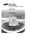 Samsung MAX-VJ650 manual de utilizador