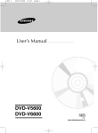 Samsung DVD-V5600 manual de utilizador