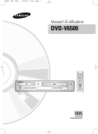 Samsung DVD-V6500 manual de utilizador