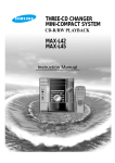 Samsung MAX-L42 manual de utilizador