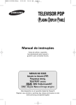 Samsung PS-42C7S manual de utilizador