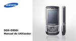 Samsung SGH-D900E manual de utilizador