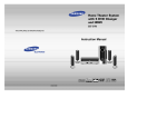Samsung HT-P50 manual de utilizador