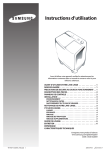 Samsung WT80J7 manual de utilizador