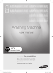 Samsung WF8590NGU/XSG manual de utilizador