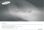 Samsung L210 manual de utilizador