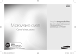 Samsung ME86V-WW/XSG manual de utilizador