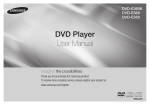 Samsung DVD-E360K Manuel de l'utilisateur