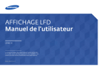 Samsung UD46C-B Manuel de l'utilisateur