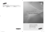 Samsung LA40B750U1R Manuel de l'utilisateur