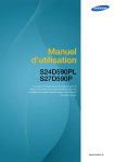 Samsung S24D590PL Manuel de l'utilisateur