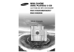 Samsung MAX-X55 Manuel de l'utilisateur