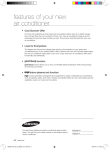 Samsung AQ09MWDXSAM Manuel de l'utilisateur