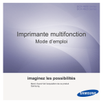 Samsung SCX-4600  Mono Multifunction
(22 ppm) Manuel de l'utilisateur