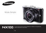 Samsung NX100 Manuel de l'utilisateur