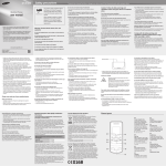 Samsung GT-E1050 User Manual