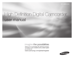 Samsung VP-HMX20C User Manual