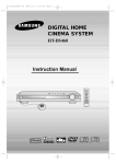 Samsung HT-DS460 User Manual